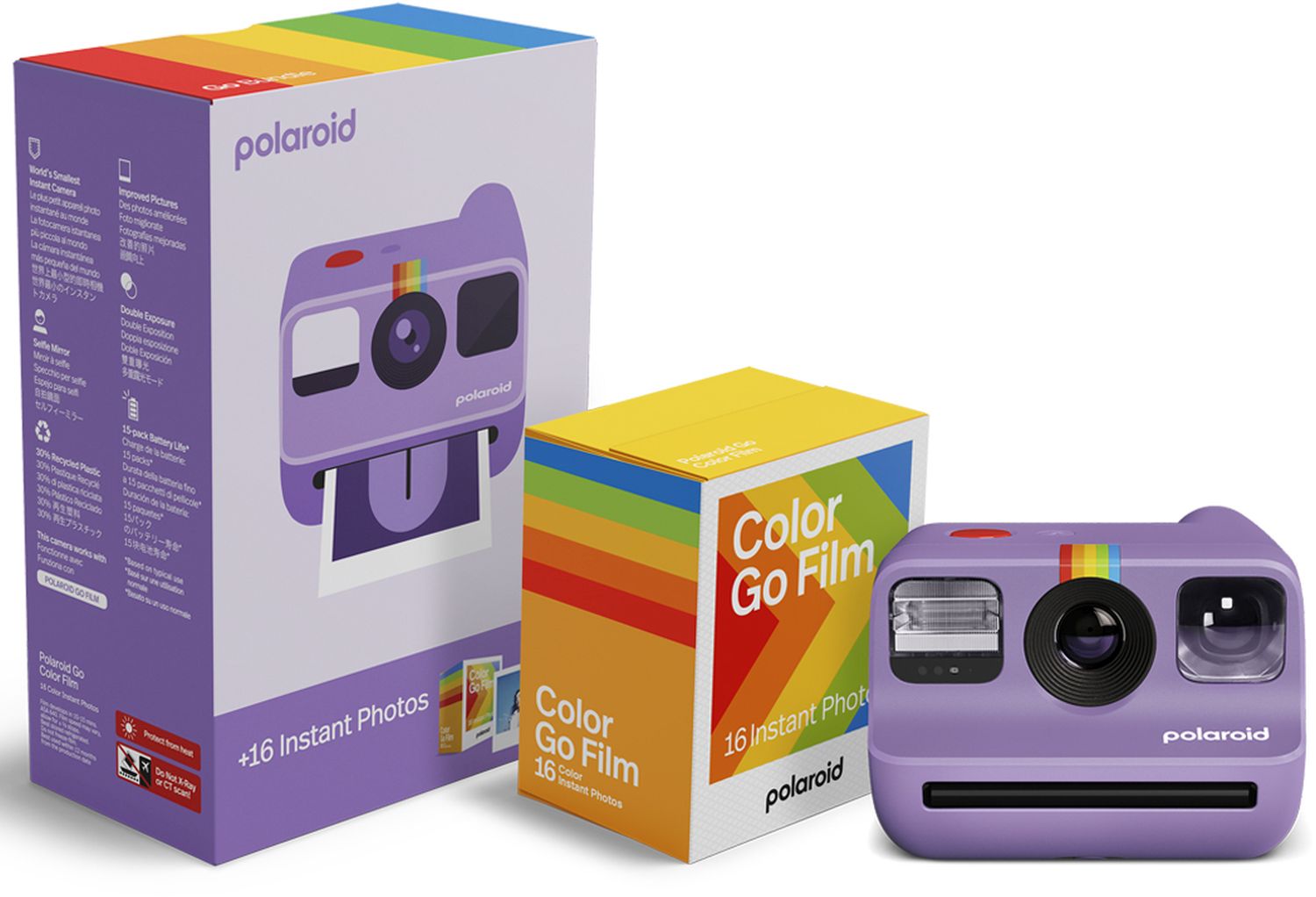POLAROID Go Generation 2 Color Film Bundle (16 Photos) Instant camera Purple