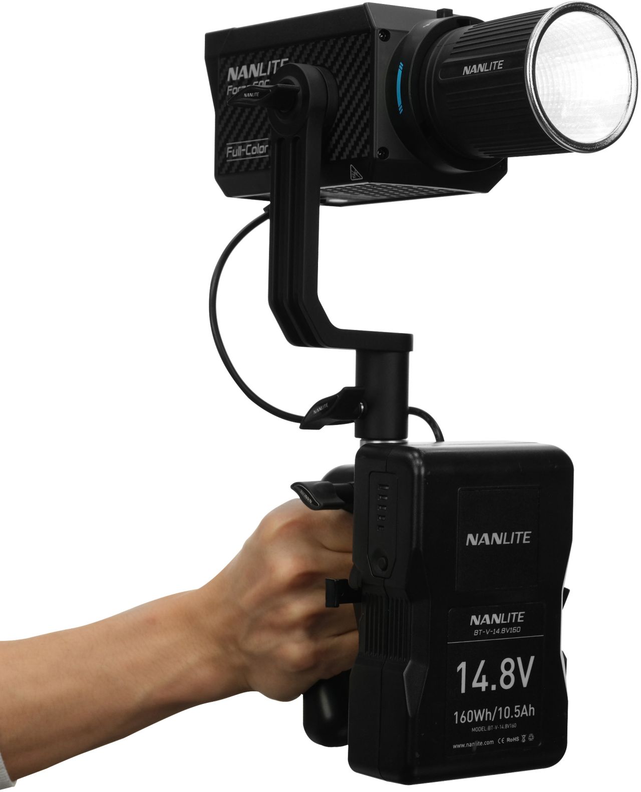 NANLITE Reportage- und Studio-Scheinwerfer Forza 60C Full-Color