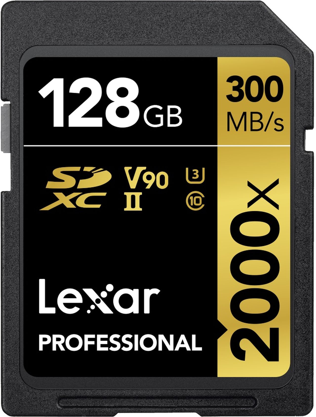 Technische Daten  Lexar Professional SDXC 128GB 2000x UHS-II V90