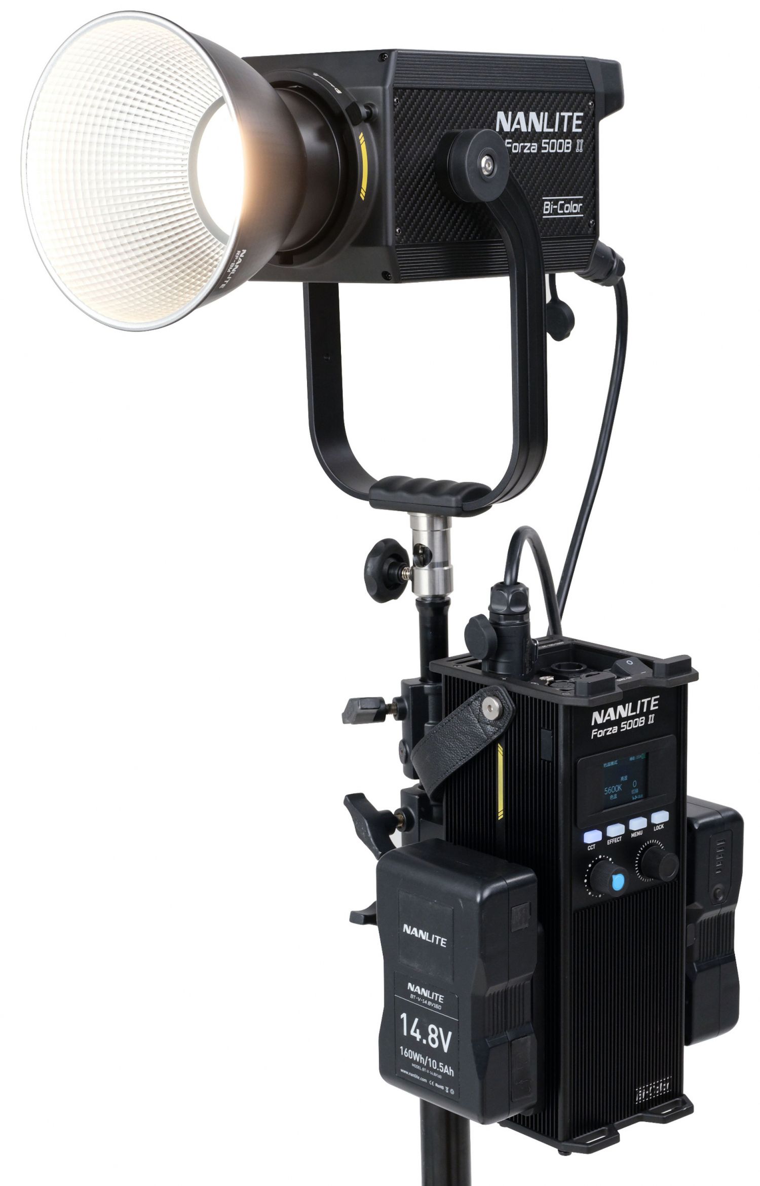 NANLITE Studio-Scheinwerfer Forza 500B II Bi-Color