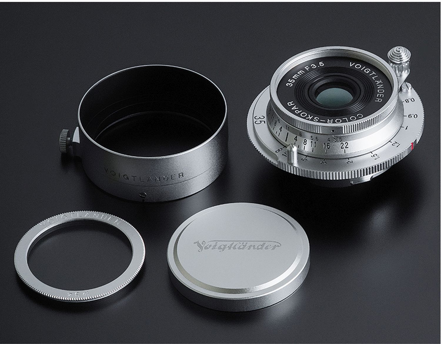 Voigtländer Color-Skopar 35mm f3.5 VM-Mount silver
