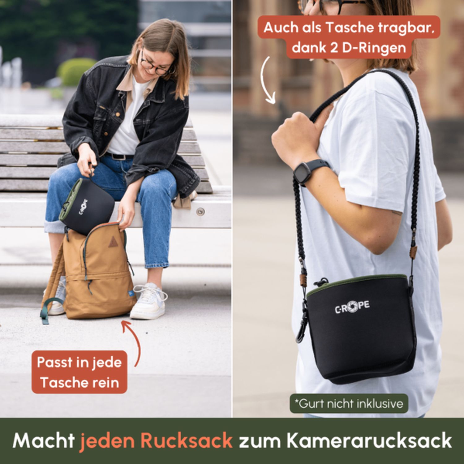 Borsa Porta Filtri Per Obiettivo Fotocamera: Capiente, Imbottita E Impermeabile