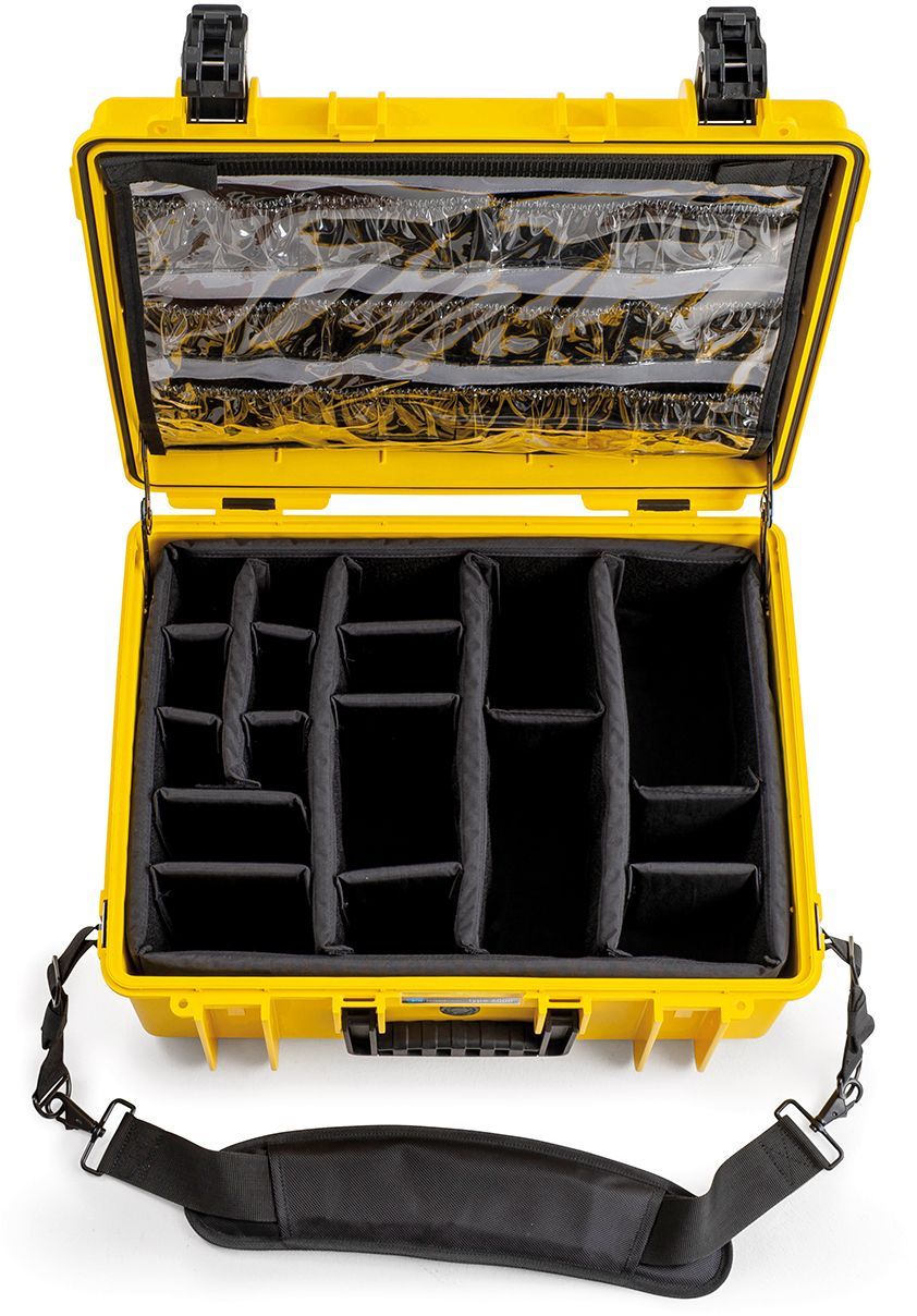 B&W Case Type 6000 Notfallkoffer gelb
