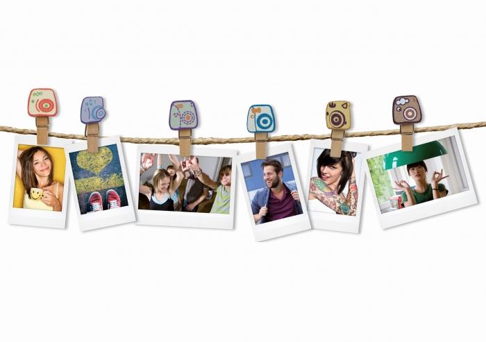 Fujifilm Instax Design Clips Set de 10 appareils photo