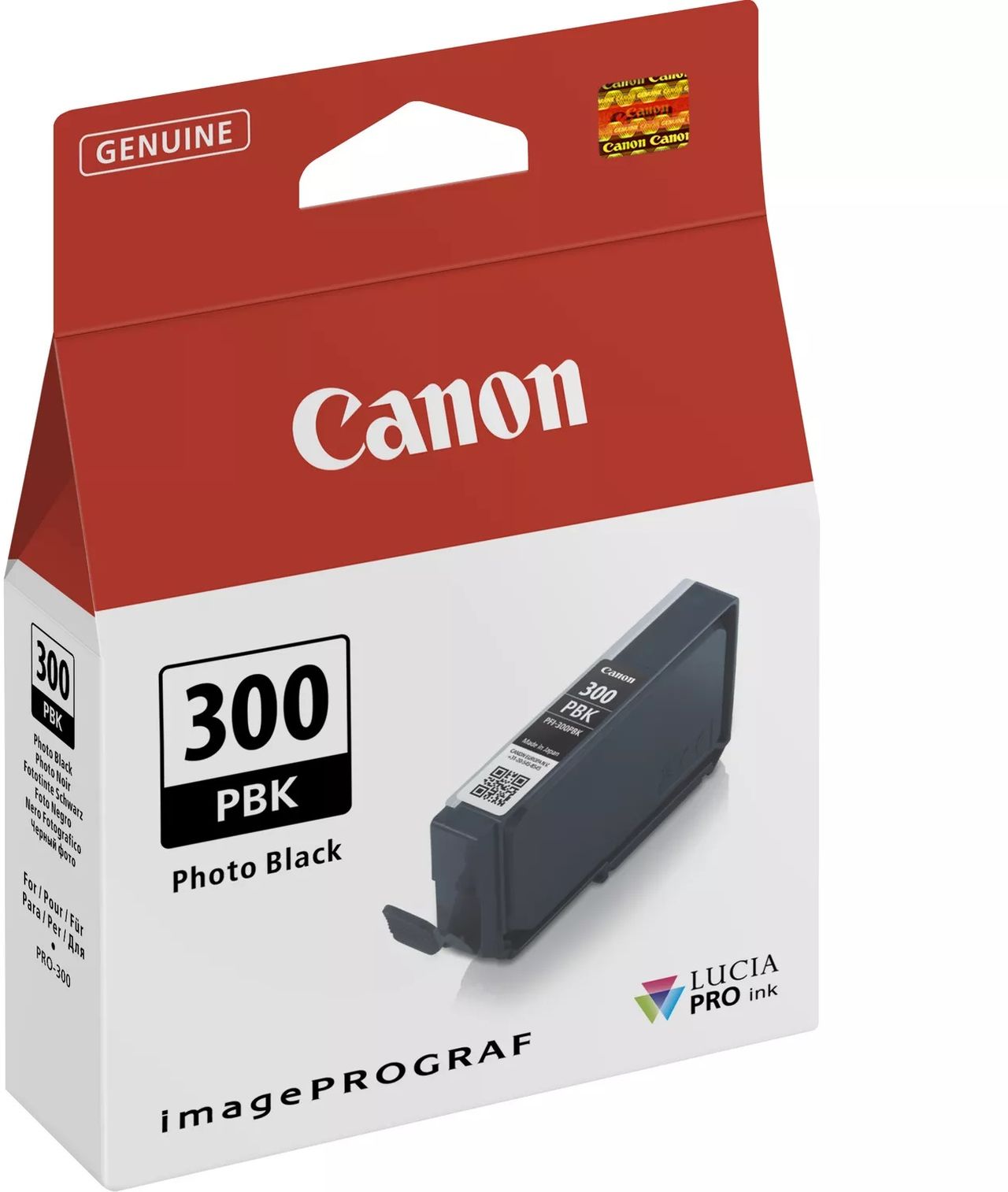 Canon PFI-300PBK photo black ink