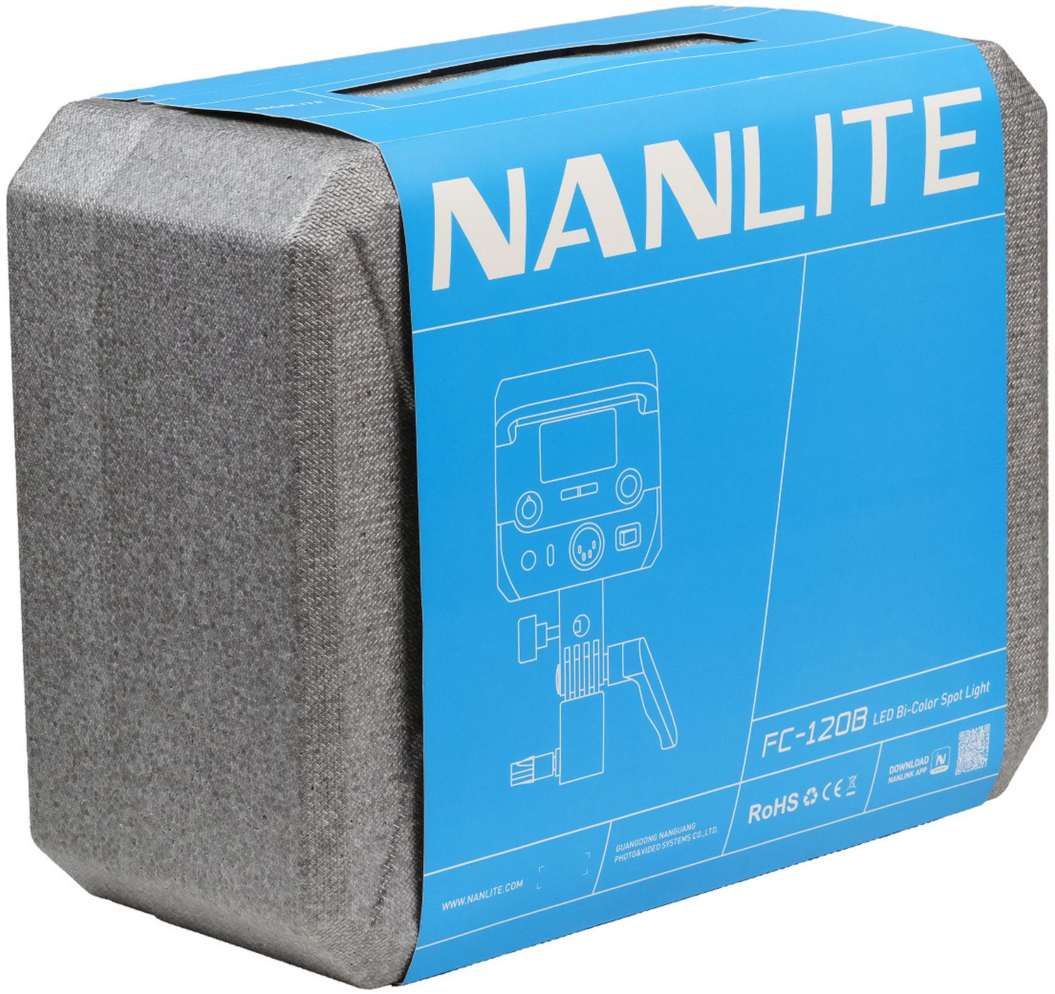 NANLITE FC-120B Bi-Color Reportage- und Studio-Scheinwerfer