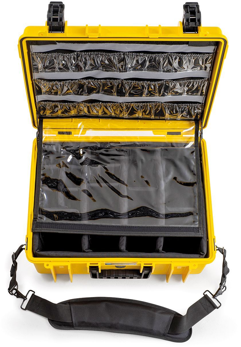 B&W Case Type 6000 Notfallkoffer gelb