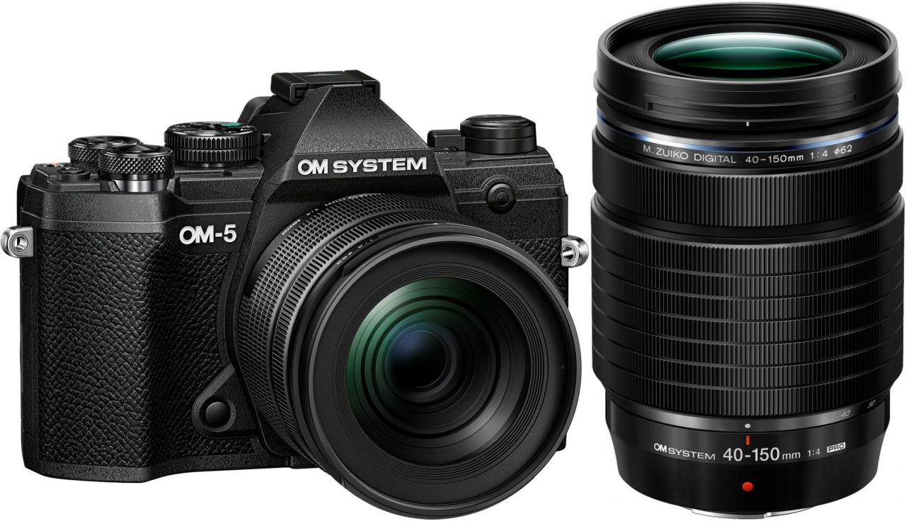 OM System OM-5 schw + 12-45mm f4.0 + 40-150mm f4