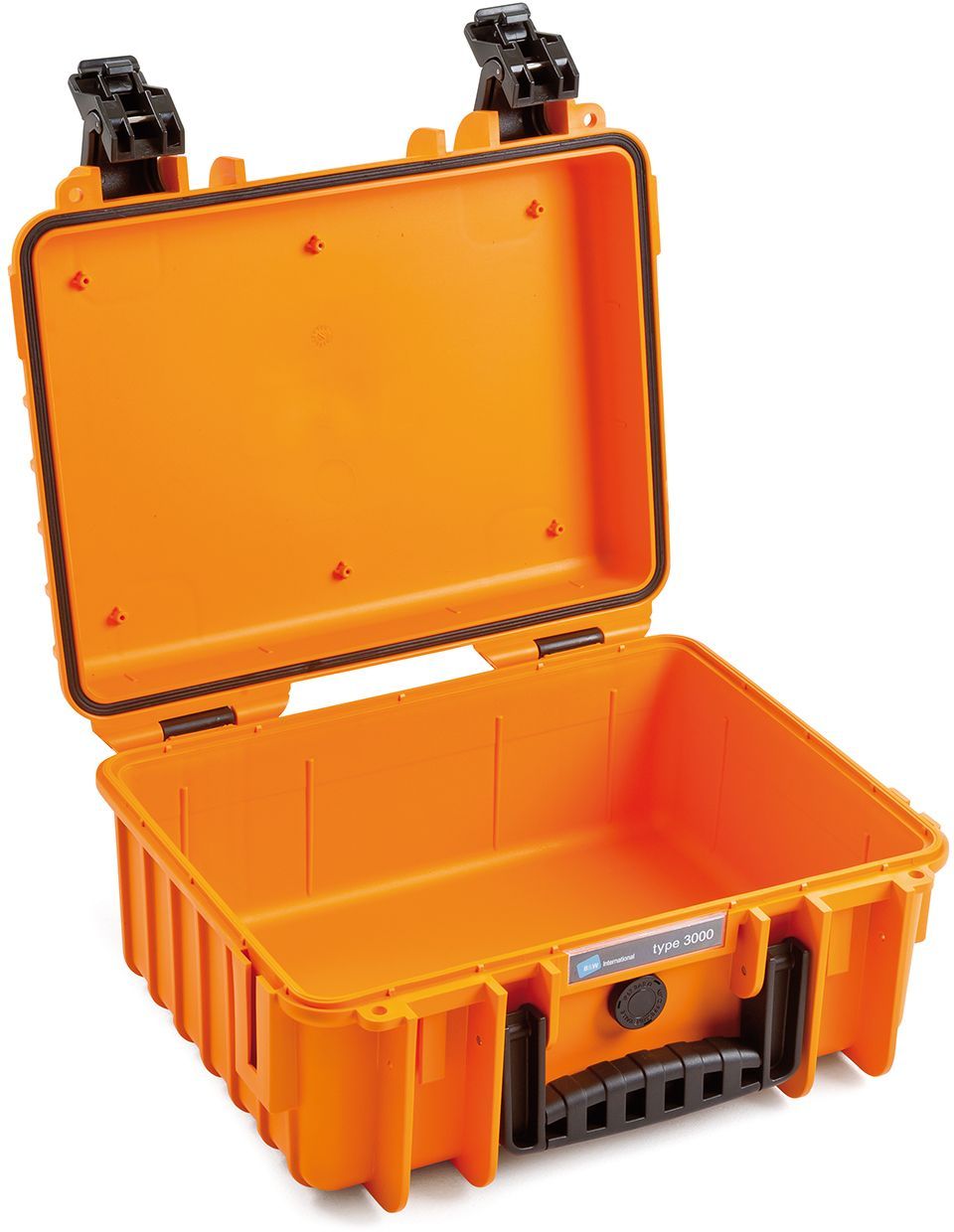 Zubehör  B&W Case Type 3000 RPD orange mit Facheinteilung