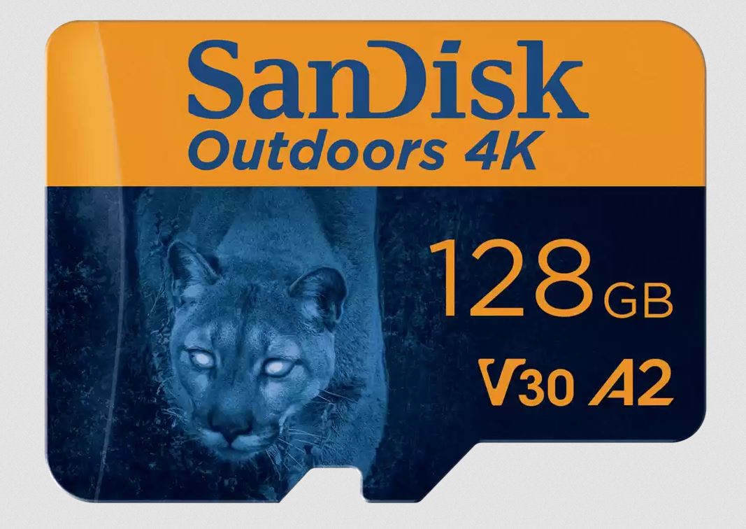 SanDisk Carte Outdoors 4K microSDXC-UHS-I 128GB