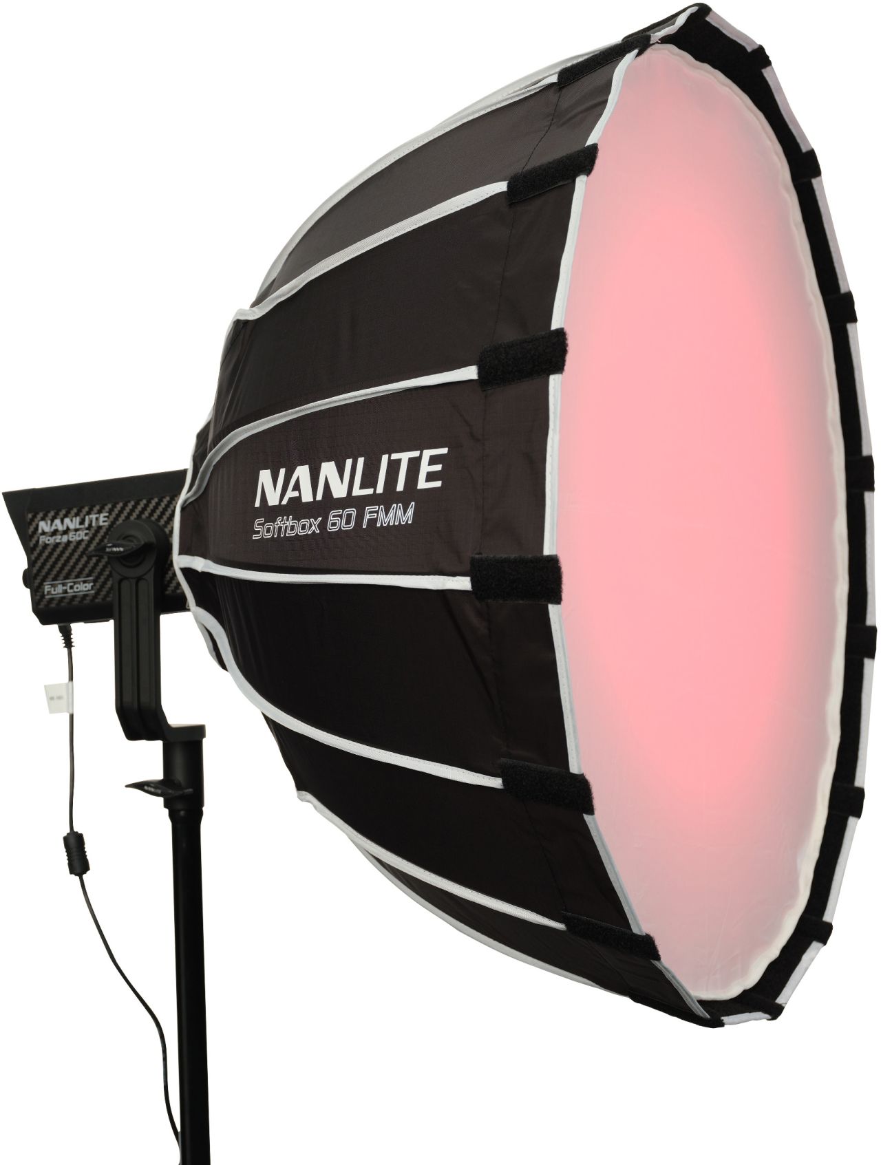 NANLITE Reportage- und Studio-Scheinwerfer Forza 60C Full-Color