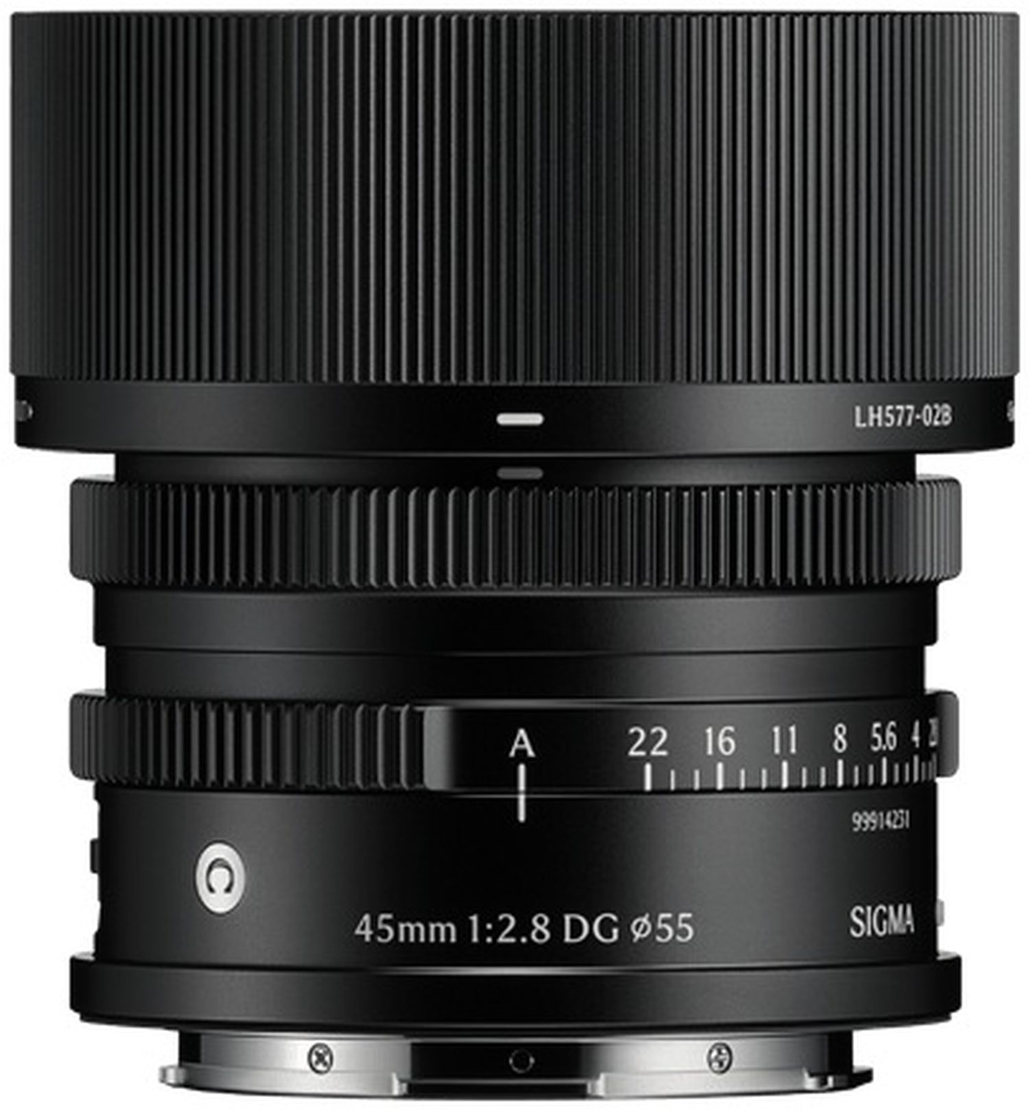 Sigma 45mm f2,8 DG (C) Sony E-Mount schwarz
