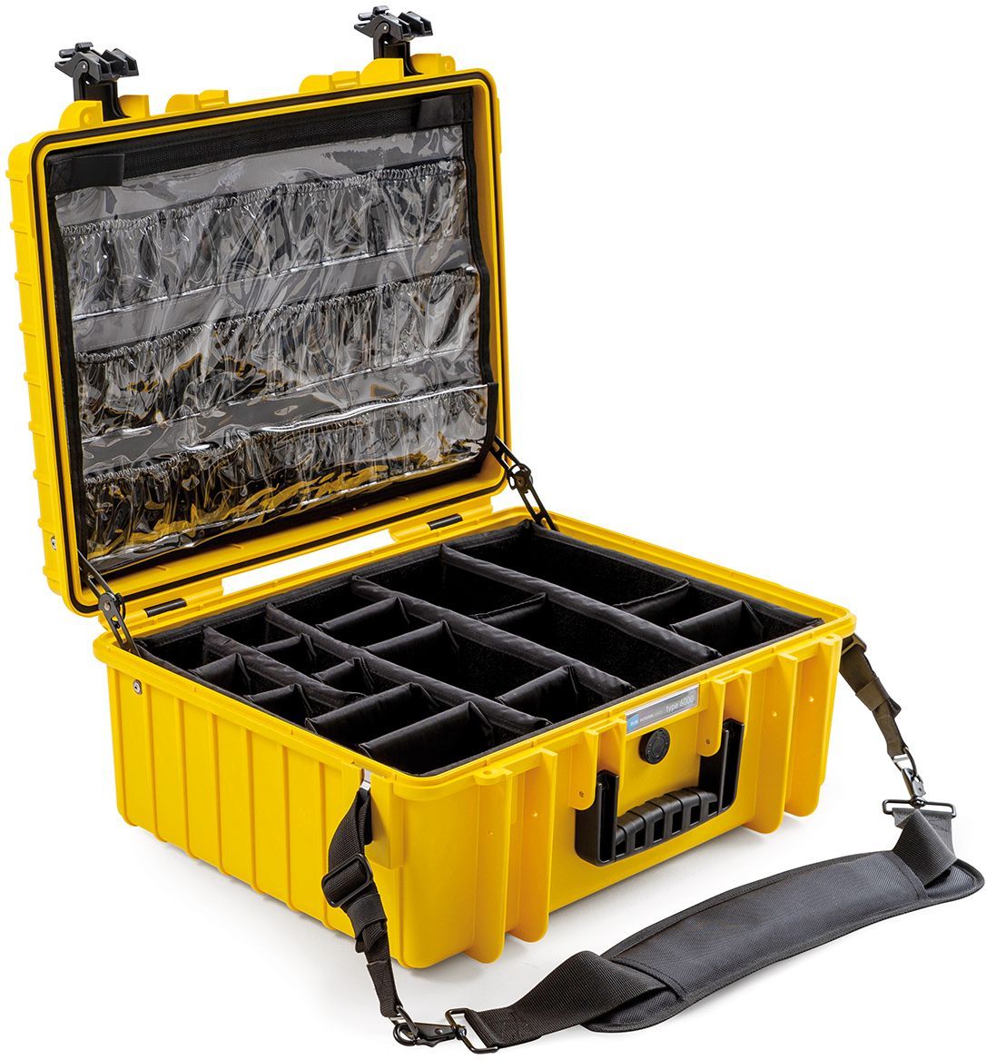 B&W Case Type 6000 Notfallkoffer gelb