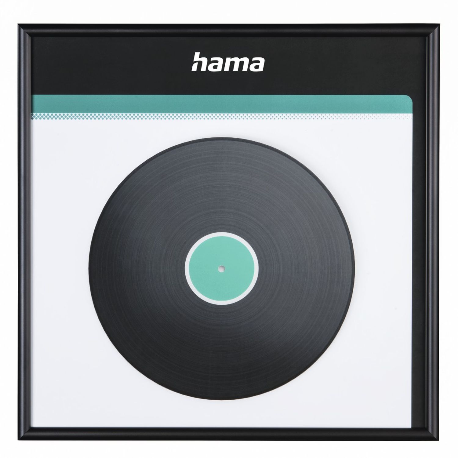 Hama 181445 LP cover frame 31.5 x 31.5 black aluminum