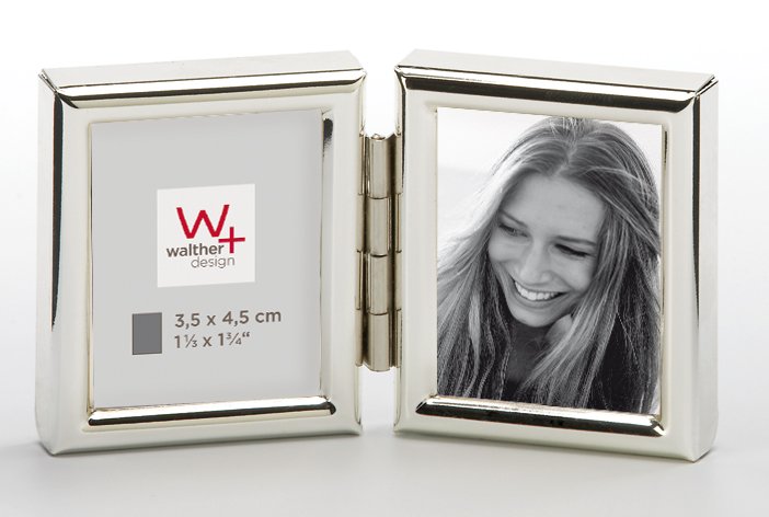 Walther WD235S frame Chloe 2 x3.5x4.5 cm silver