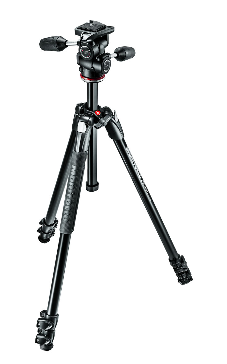 Manfrotto MK290XTA3-3W XTRA Alu-Stativ inkl. MH804-3W Neiger