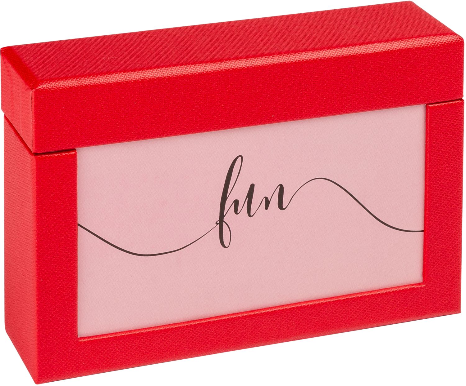 Walther FB-116-R Photo box 10x15 red for 100 photos