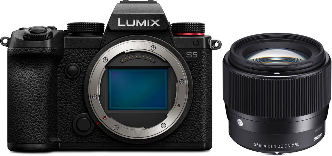 Panasonic Lumix DC-S5 + Sigma 56mm f1,4 DC DN (C)