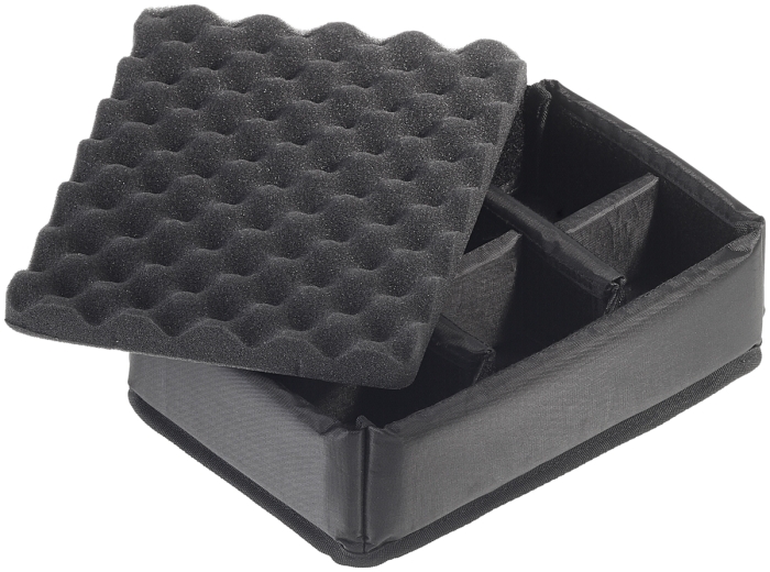 B&W Case Type 1000 RPD schwarz mit Facheinteilung
