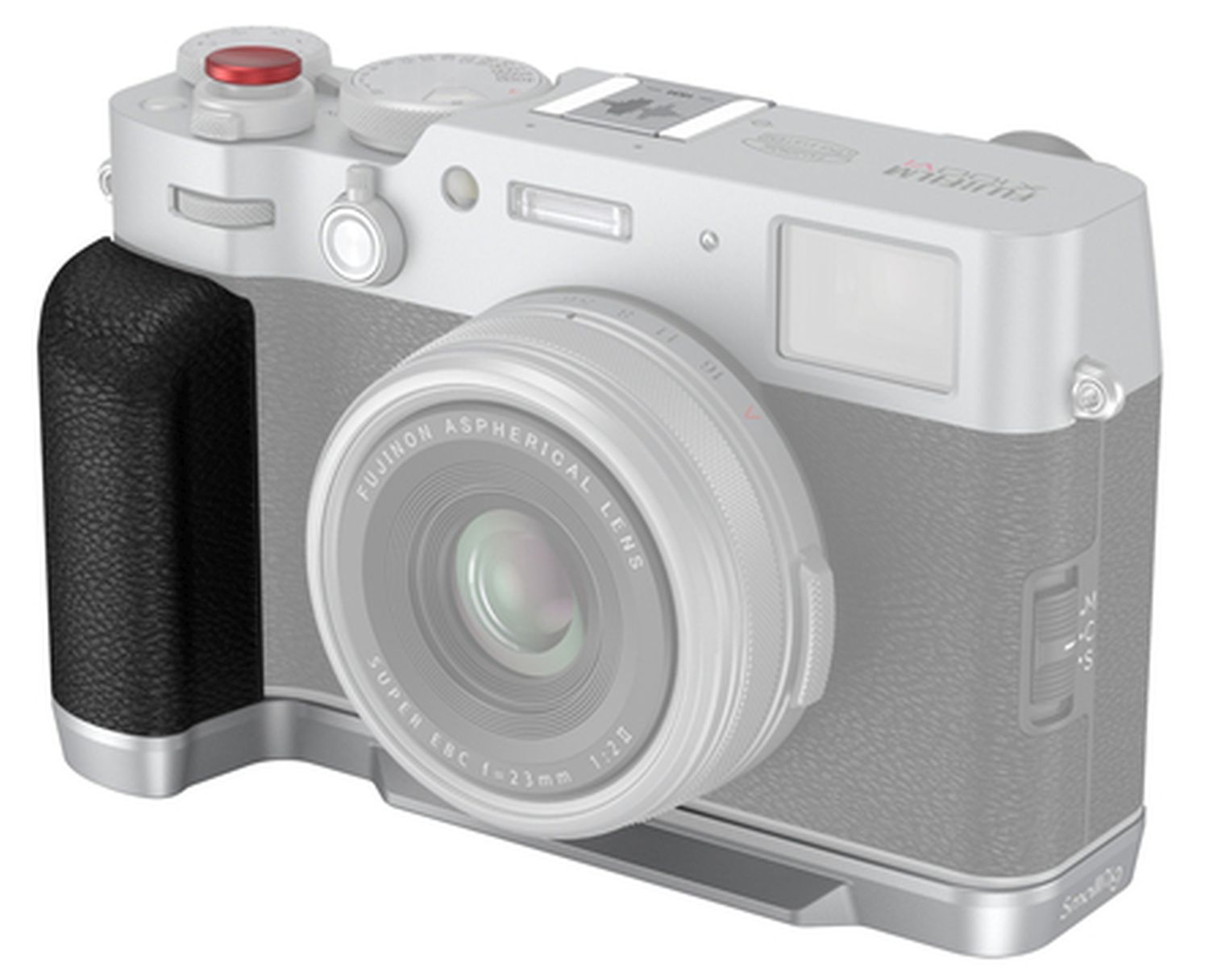 SmallRig 4555 L-grip for Fujifilm X100VI/X100V silver