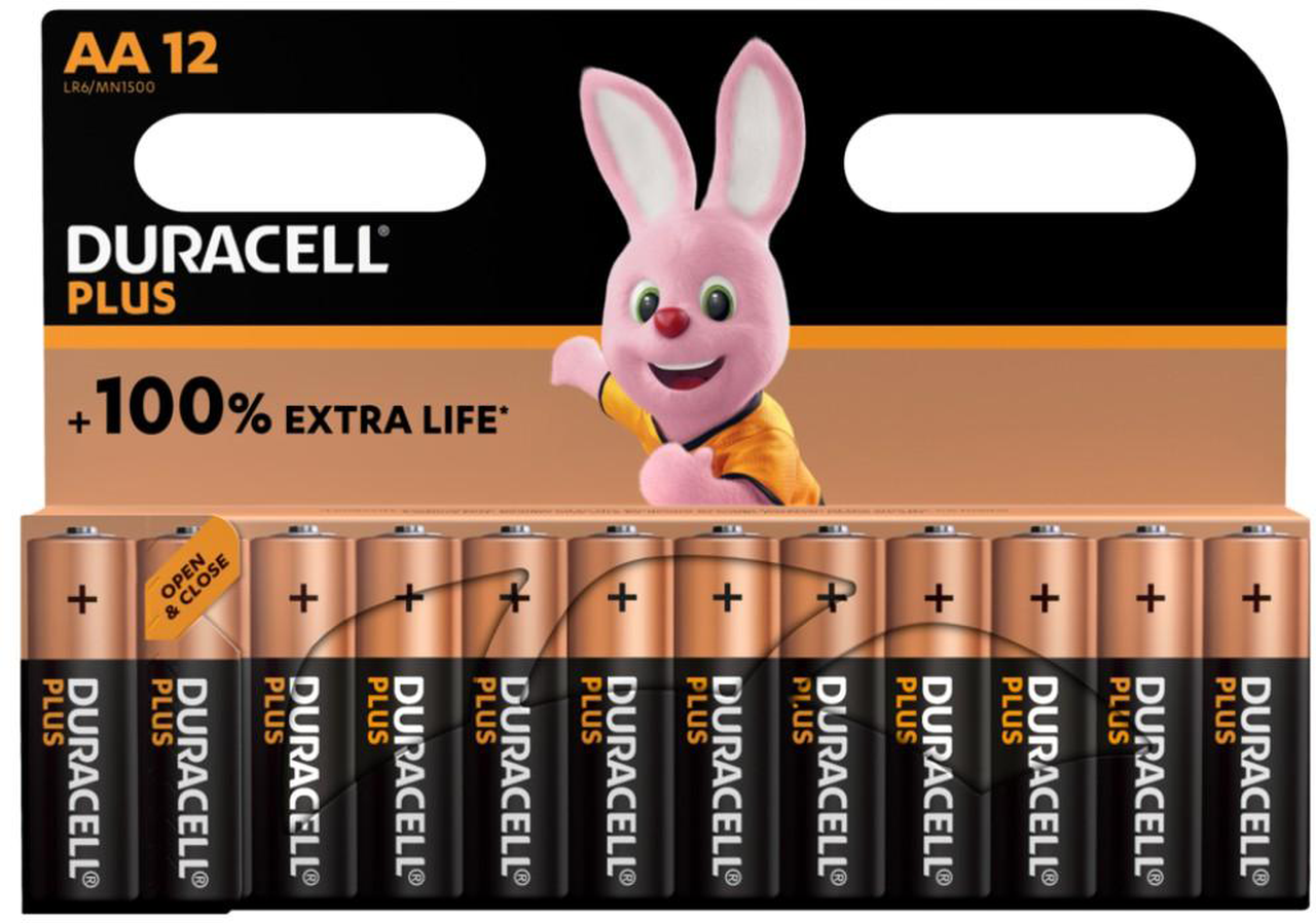 Duracell MN1500 Plus AA 12er Blister