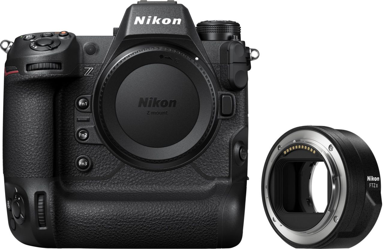 Nikon Z9 + Nikon FTZ II Bajonettadapter