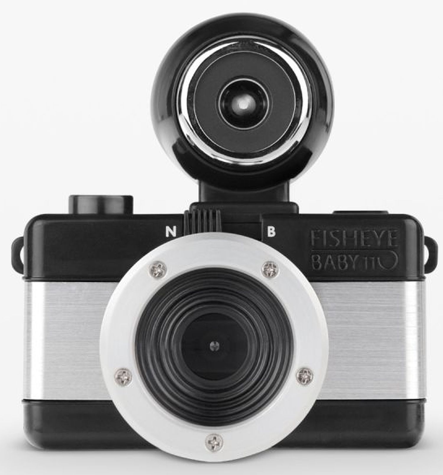 Lomography Fisheye Baby 110 metallschwarz