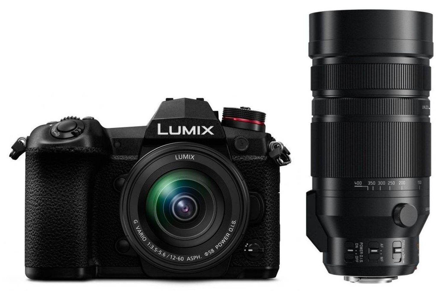 Panasonic Lumix DC-G9 + 12-60mm + Leica 100-400mm f4-6,3 Asph.