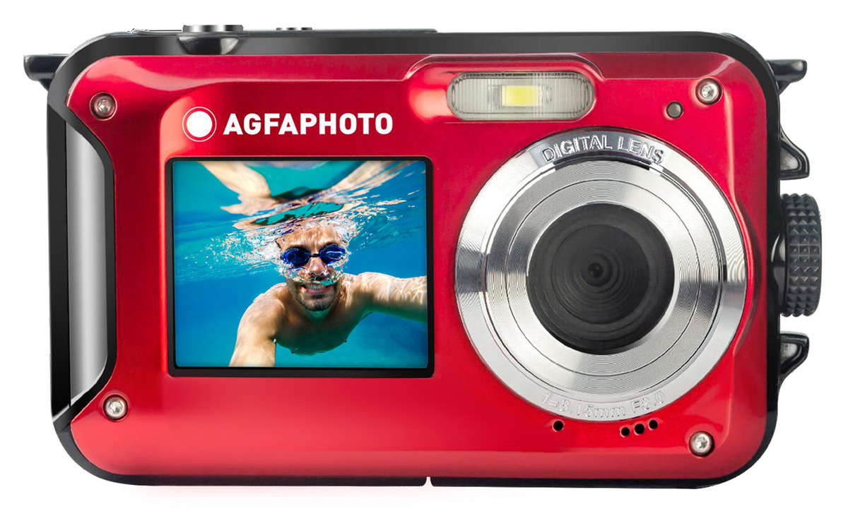 AgfaPhoto WP8000 red digital camera