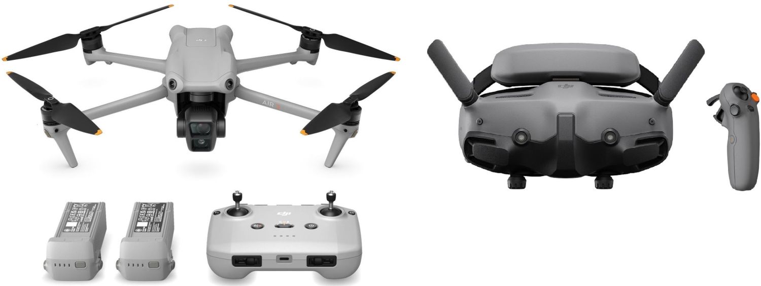 DJI Air 3 Fly More Combo (RC-N2) + DJI Goggles 3 + RC Motion 3