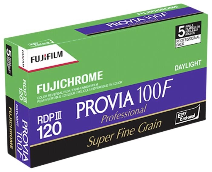 Technische Daten  Fujifilm Provia F 100 120 5er Pack