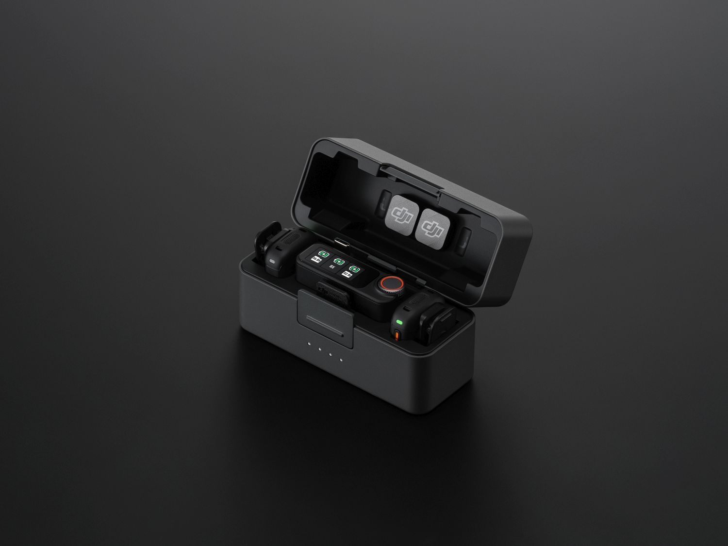 DJI Mic 3 (2 TX + 1 RX + Charging Case) - Foto Erhardt