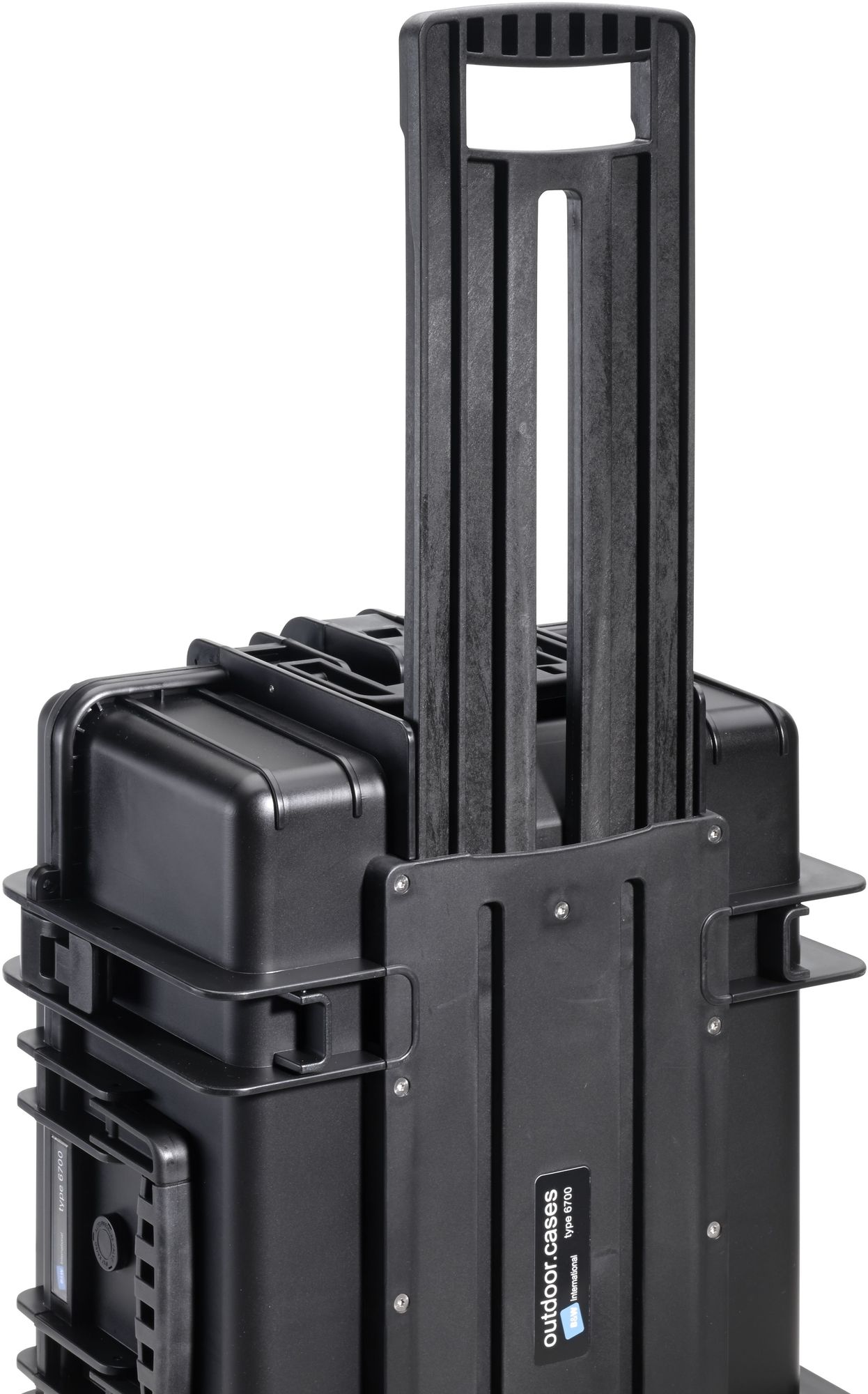 B&W Case Type 6700 RPD black with compartment divider - Foto Erhardt B&W Case Type 6700 RPD black with compartment divider - Foto Erhardt
