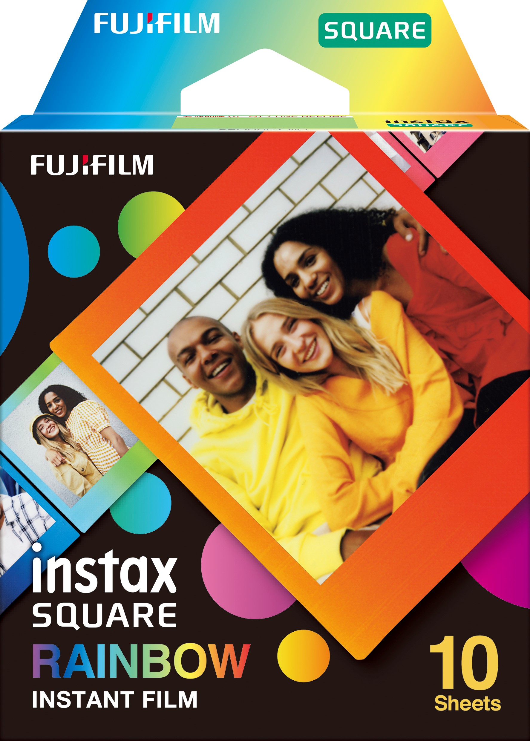 Fujifilm Instax Square Film Rainbow WW1