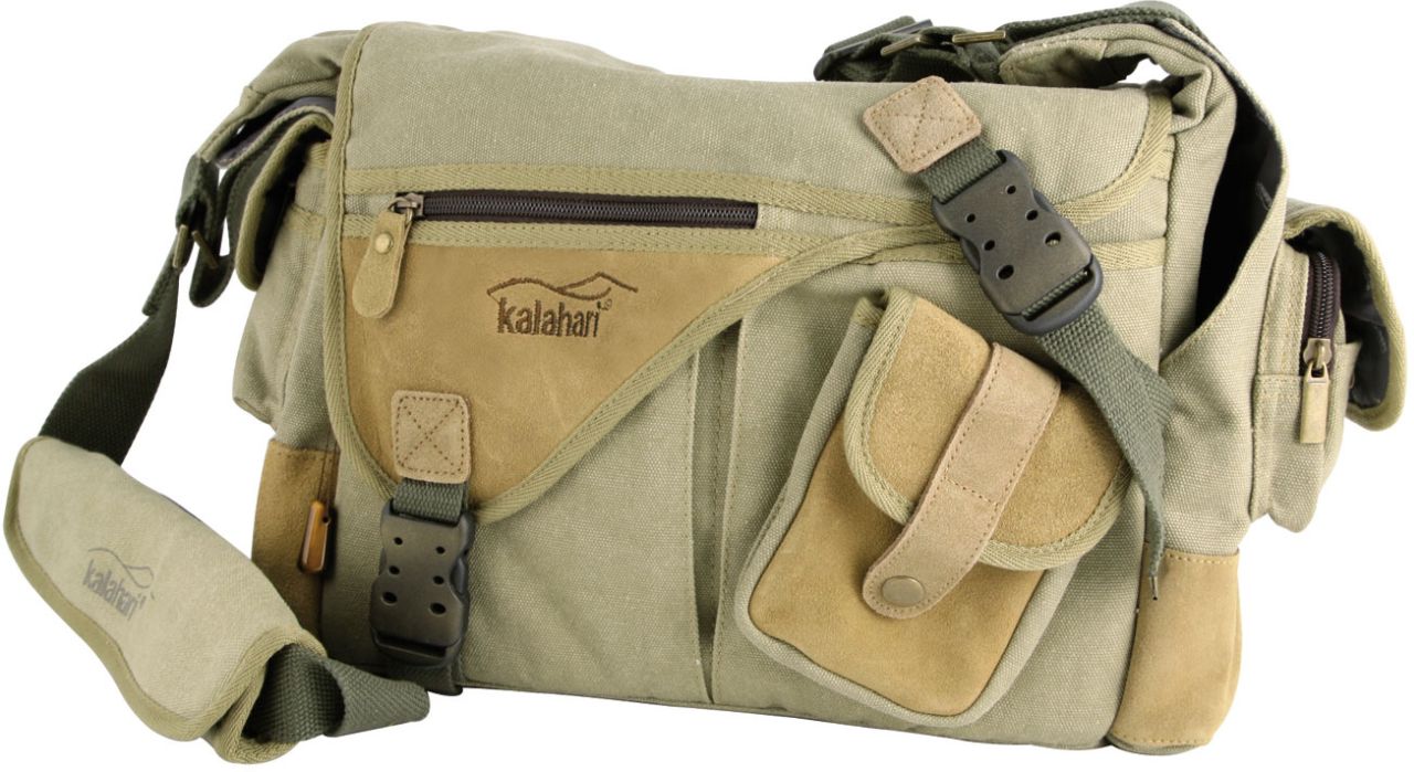 Kalahari KAPAKO K-31 photo bag canvas khaki