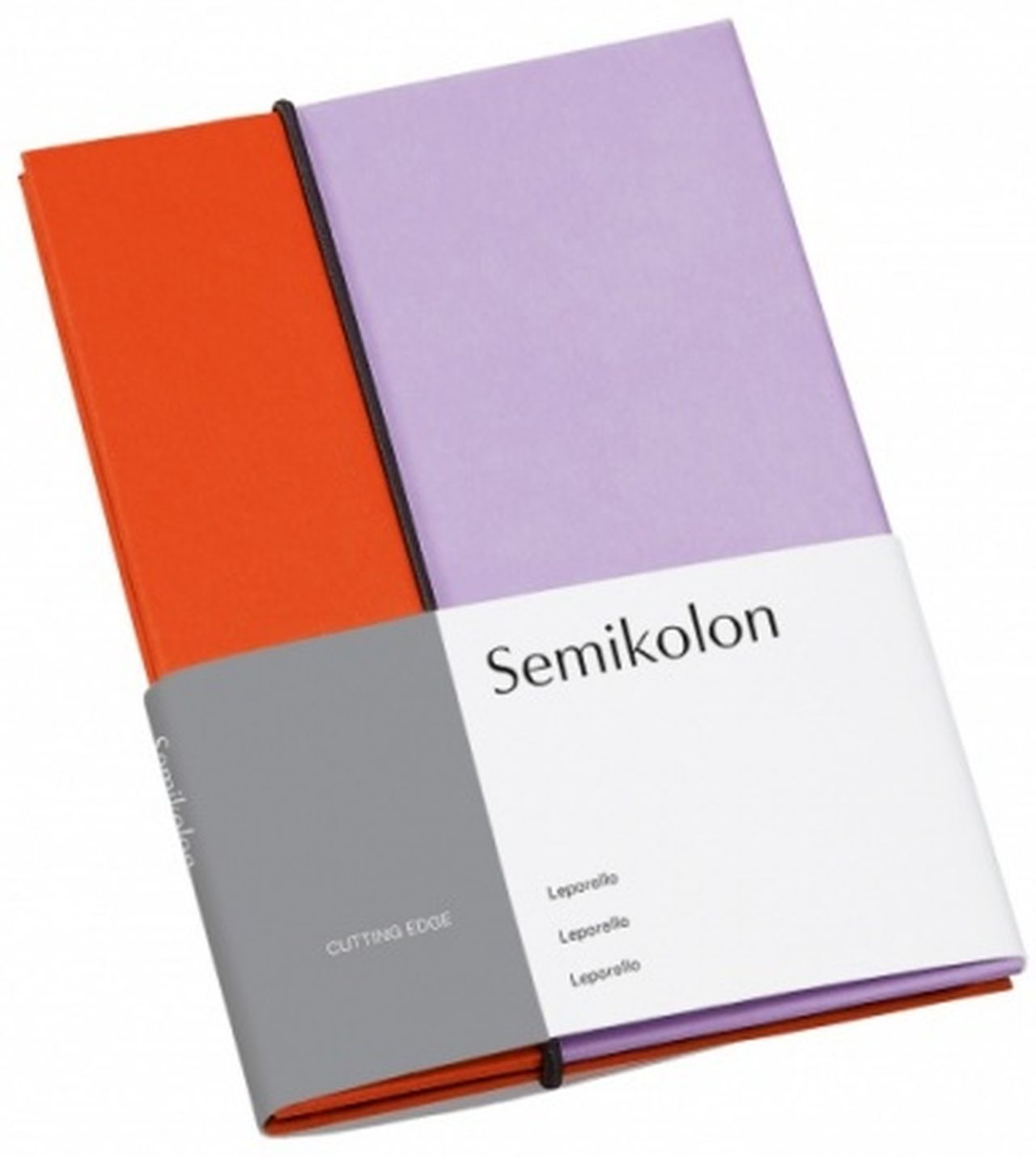 Semikolon Leporello 364859 tangerine lavender