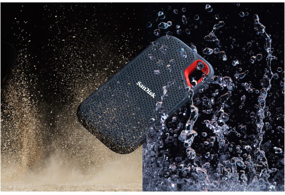 【美品】SanDisk Extreme Portable SSD 1TB SanDisk SSD Extreme Portable 1TB 1050MB/S. - Foto Erhardt