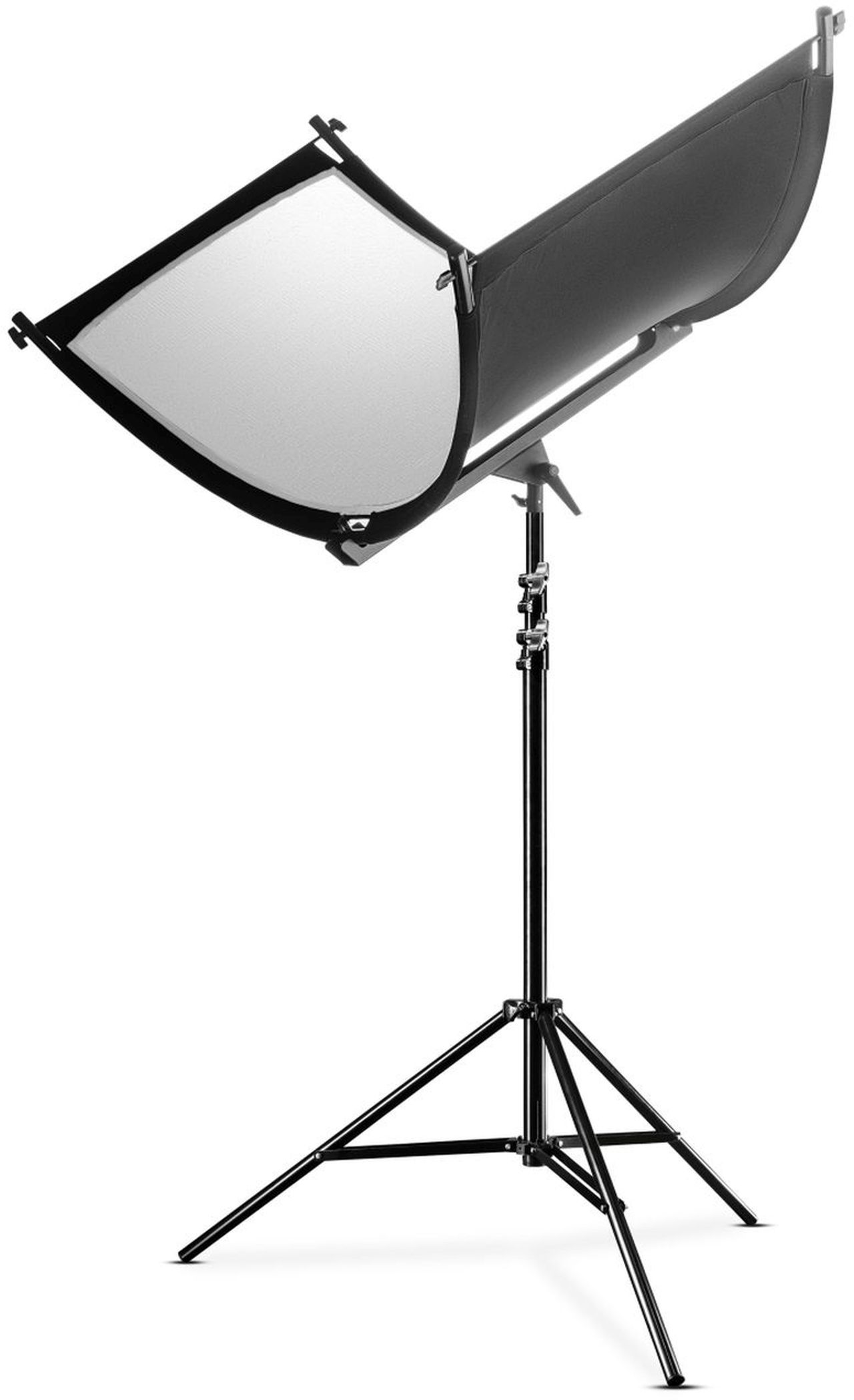 Walimex pro reflector halfpipe + WT-806 tripod