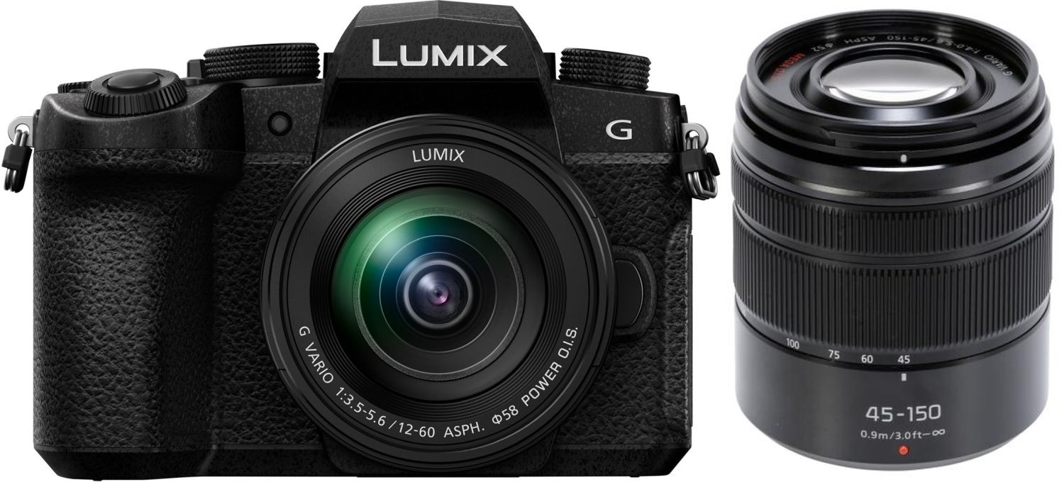 Panasonic Lumix G97 + 12-60mm f3,5-5,6 + 45-150mm