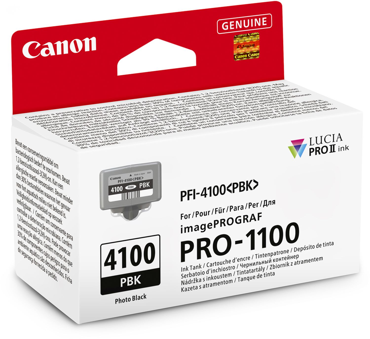 Canon PFI-4100PBK photoschwarz für PRO-1100