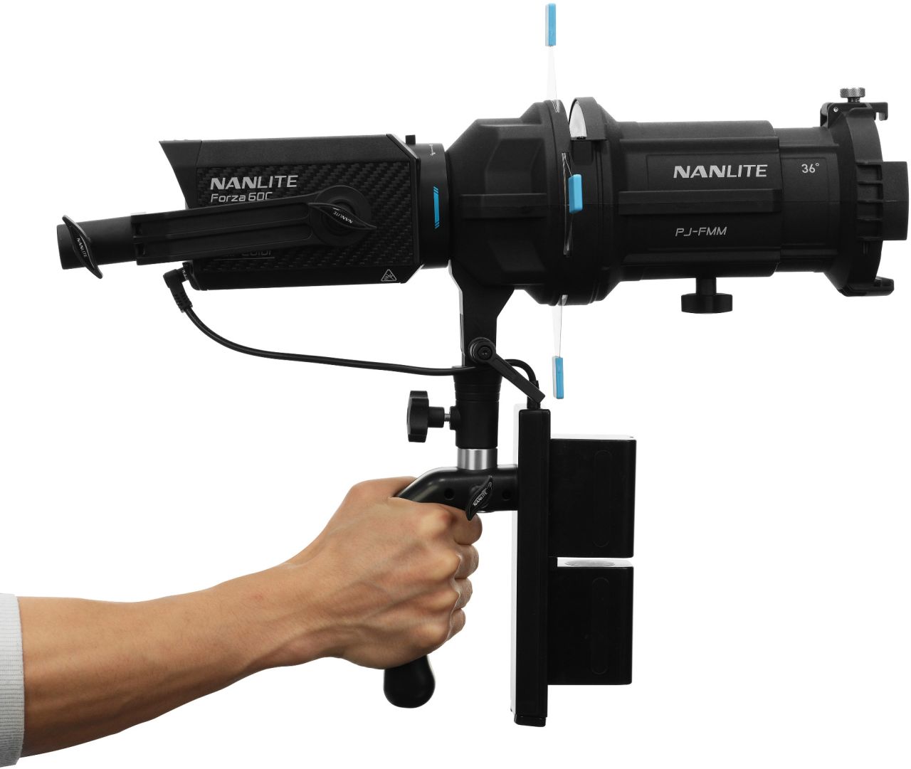 NANLITE Reportage- und Studio-Scheinwerfer Forza 60C Full-Color