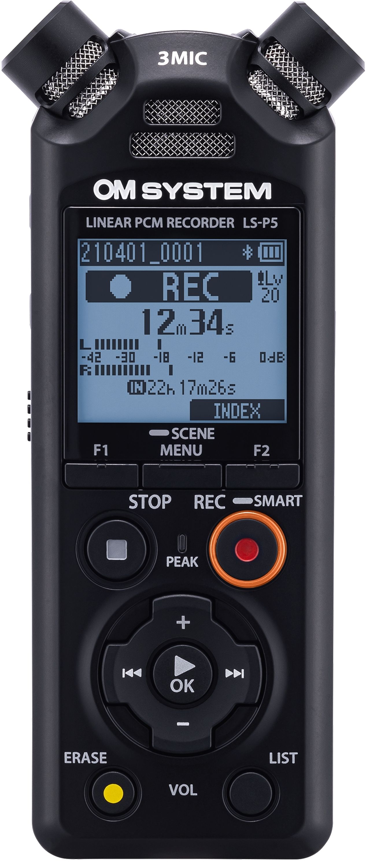 OM System LS-P5 Multifunction Audio Recorder Videographer Kit