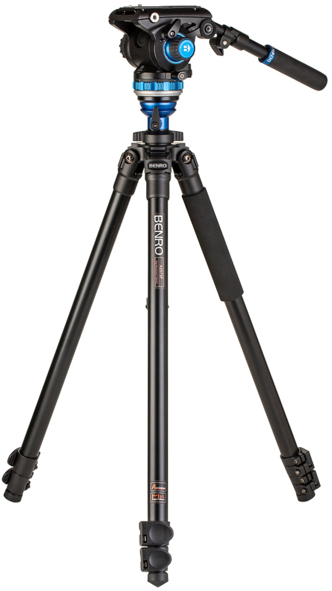 Benro Video Tripod Kit A2573F Aluminum Series 2 incl. Video Panhead S6Pro