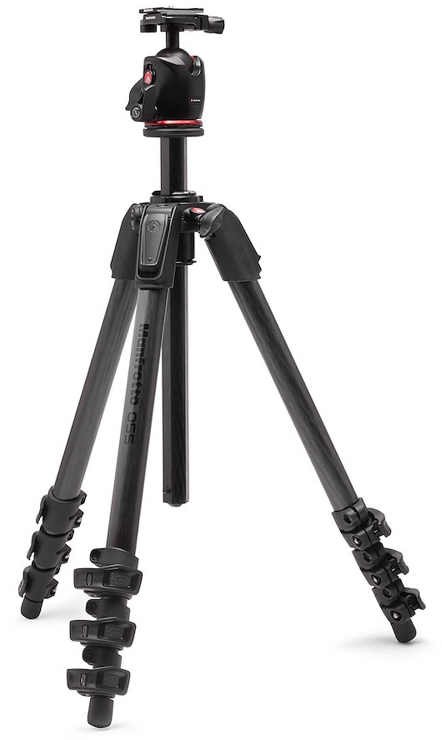 Manfrotto 055XPRO Carbon ARCA Kit tripod with ball head 4 segments