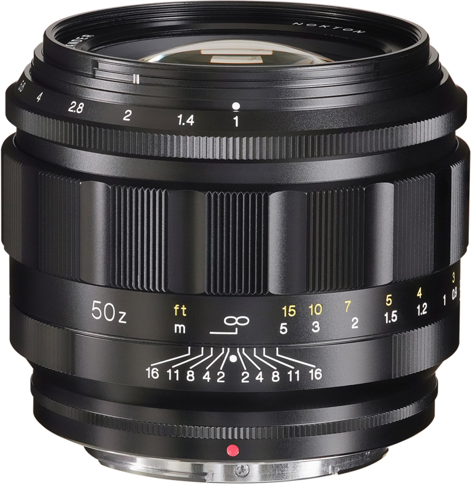 Voigtländer Nokton 50mm f1 aspherical Nikon Z black - Foto Erhardt