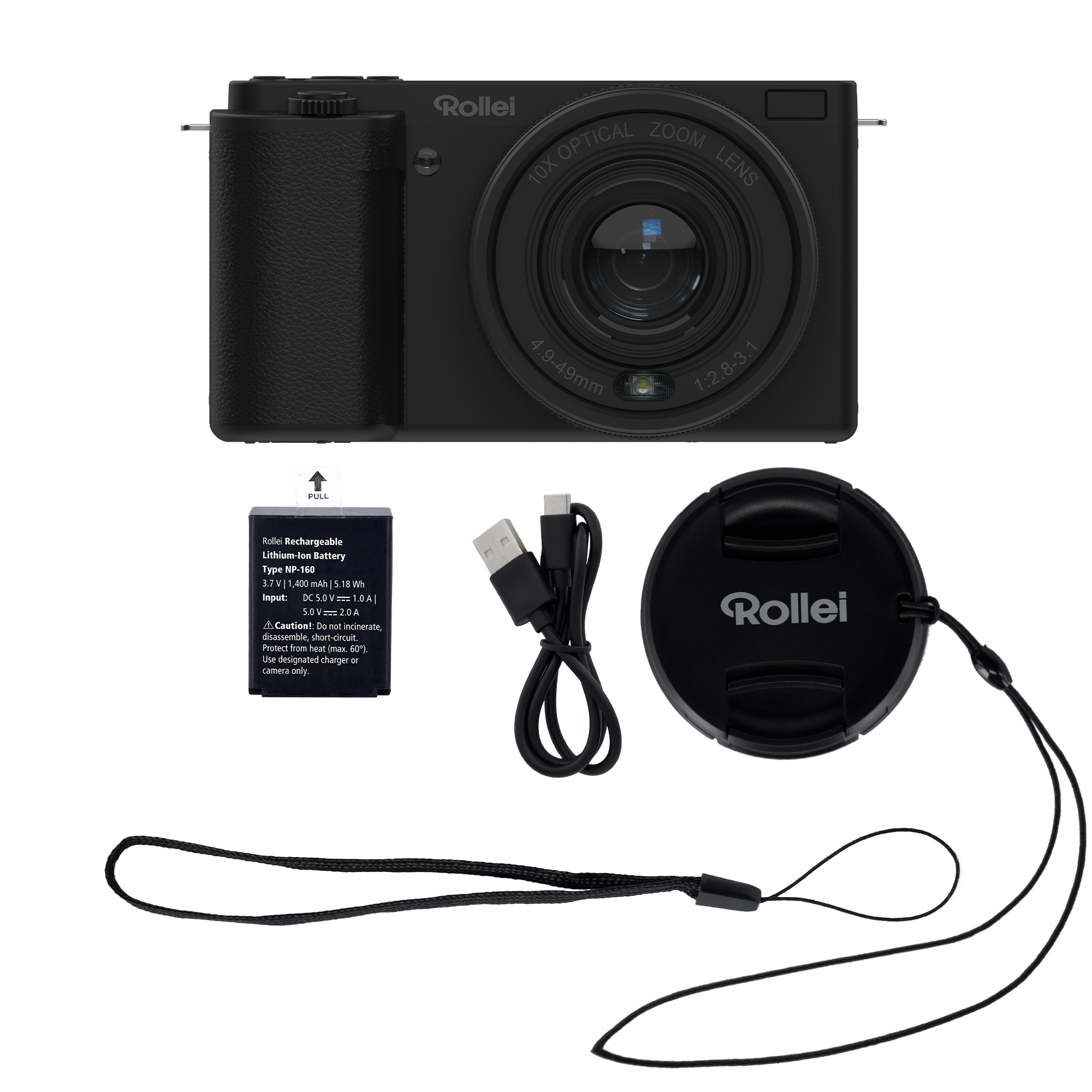 Digitale Camera, 50 MP 4K-video, 8x Optische Zoom, 2,88 '' IPS-scherm, Autofocus, 750 MAh Batterij, Compacte Kleine Camera voor Fotografie, Afstuderen, Bruiloft, Reizen (PINK