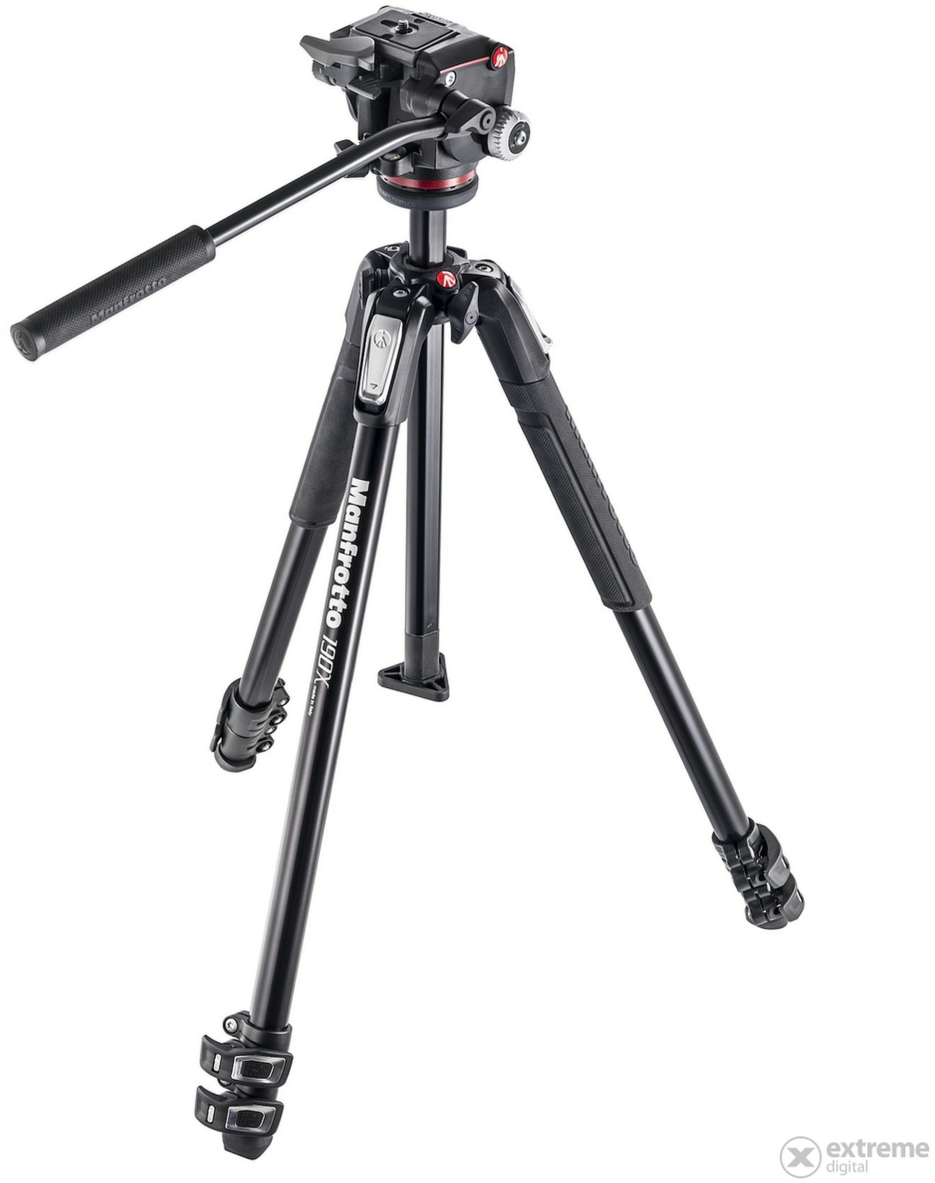 Manfrotto Trépied en aluminium MK190X3 avec rotule 2 directions XPRO-2W