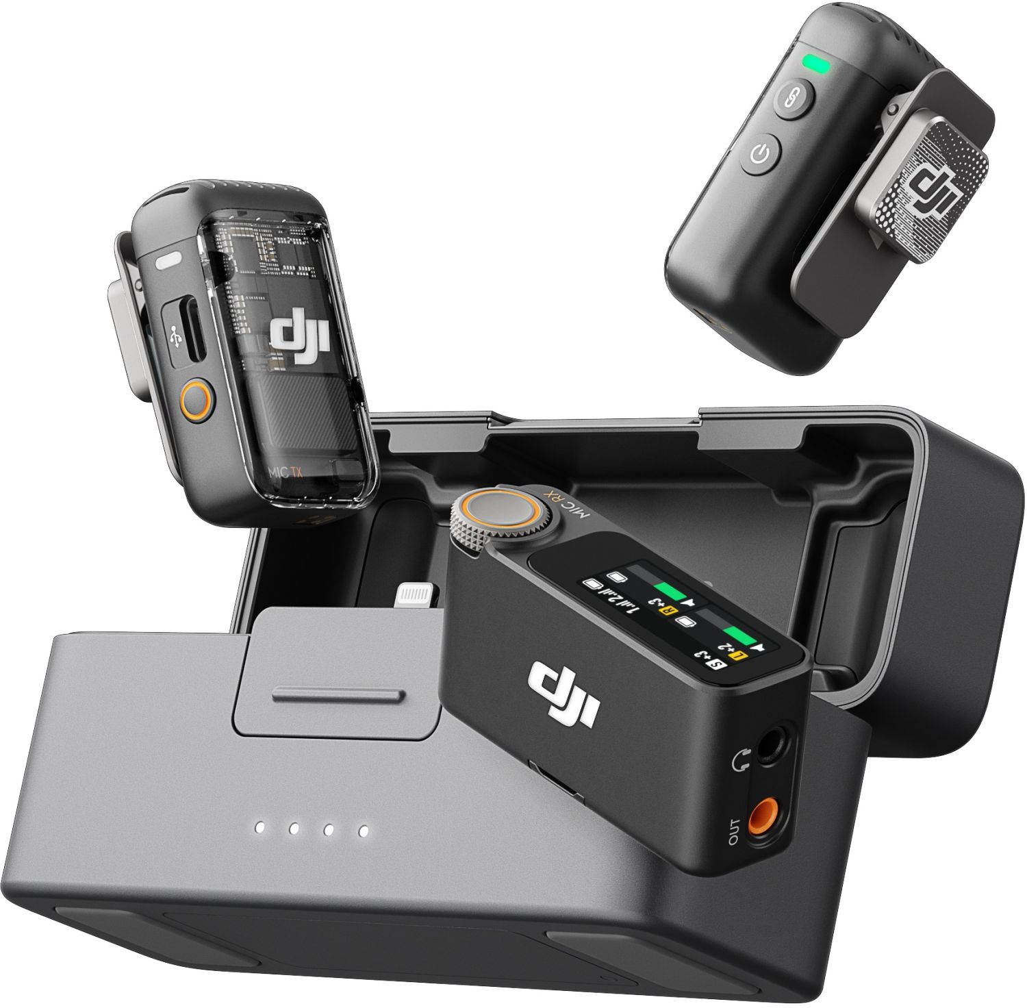 Accessories  DJI Osmo Pocket 3 + DJI MIC 2 (2 TX + 1 RX + Charging Case)