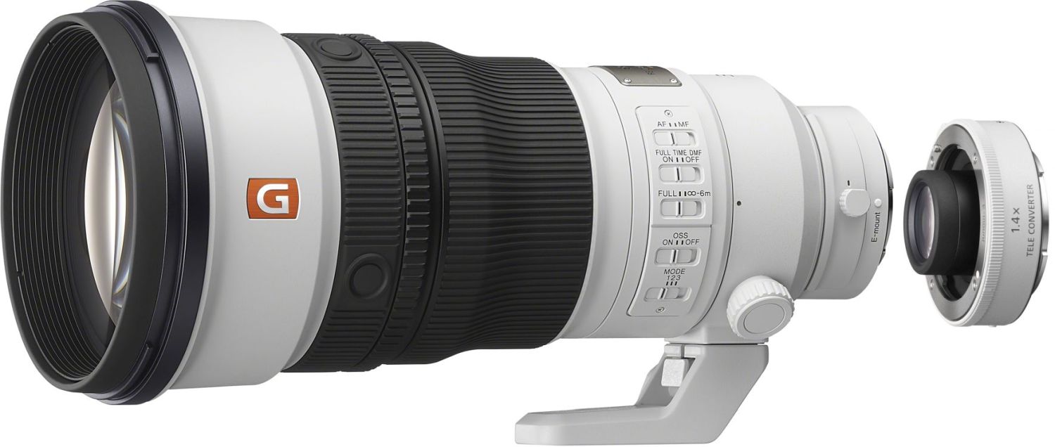 Accessoires  Sony SEL FE 300mm f2,8 GM OSS + téléconvertisseur 1,4x