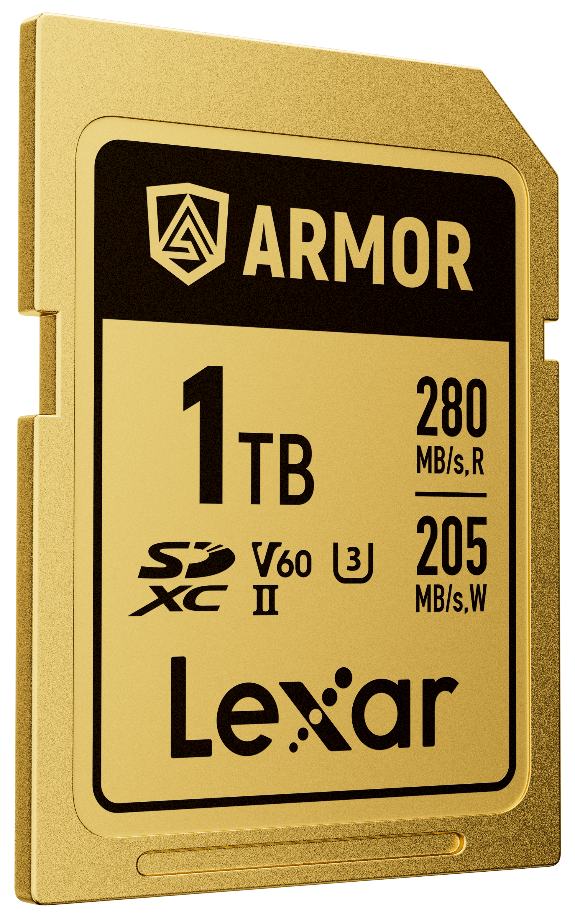 Lexar SDXC Pro Gold Series ARMOR UHS-II 1TB V60 - Foto Erhardt